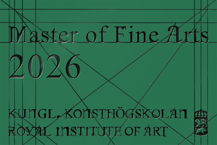 Avgångsutställning 2026