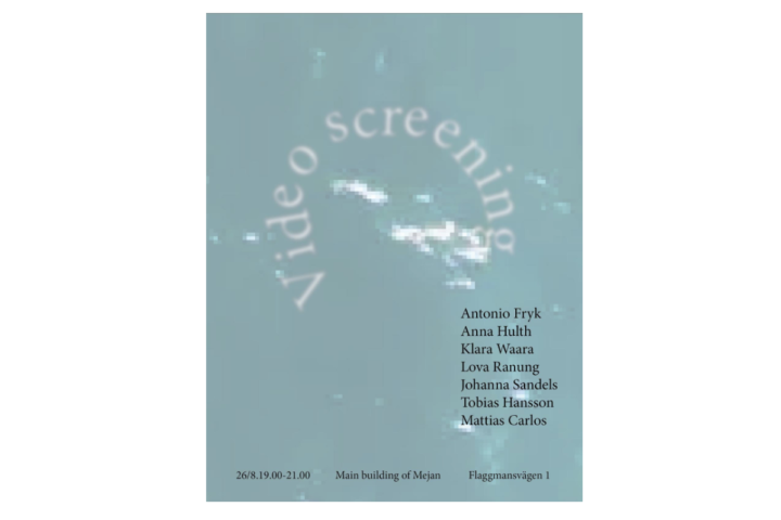 Work in progress: Video screening